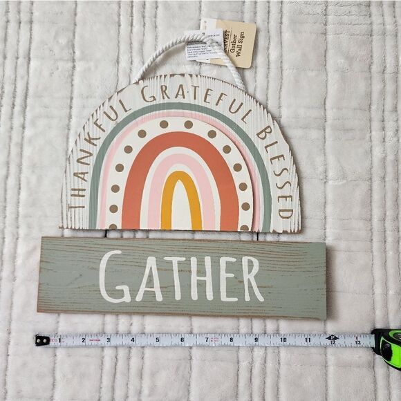 Nwt Harvest Halloween Wooden Home Decor Rainbow Bundle - Picture 5 of 5